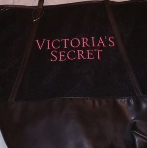 Black Victoria's Secret Beach Tote